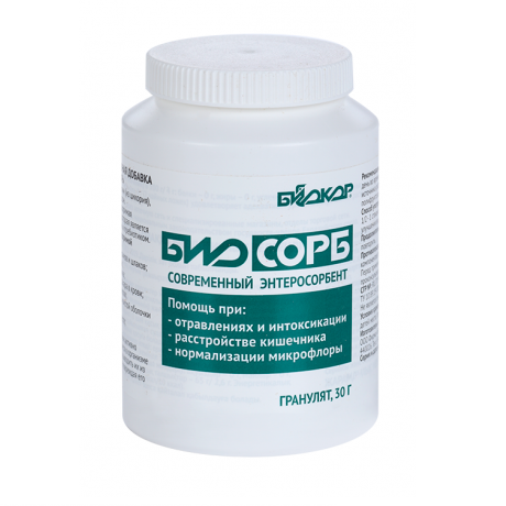 Биосорб БИОКОР, 30 гр