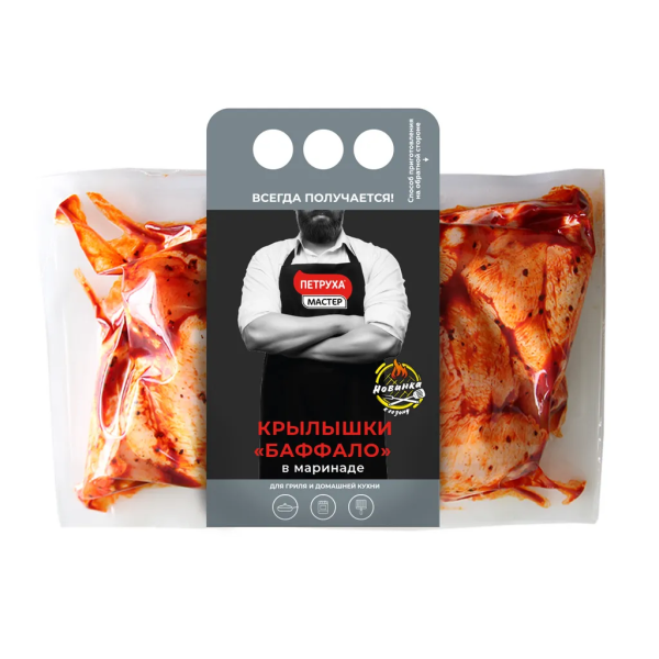 Крылышки ПЕТРУХА куриные Баффало