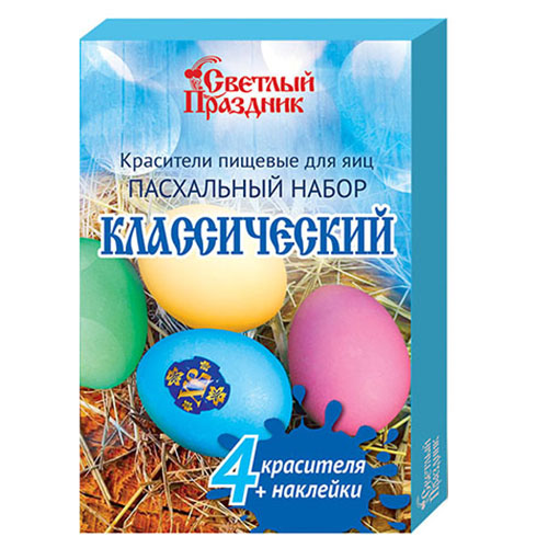 Набор Пасхальный СВЕТЛЫЙ ПРАЗДНИК Классический для семейного тв-ва 1 шт.