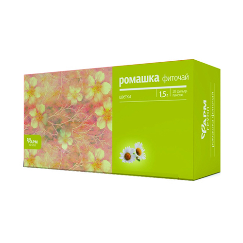 Сбор ФАРМГРУПП Ромашка, ф/п по 1,5 гр., №20, арт. 3520